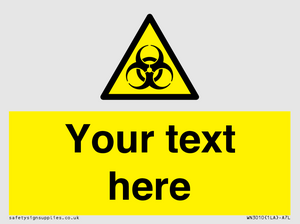 Custom Bio-Hazard Sign